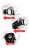 Полый страпон Extreme Hollow Strap-On чёрного цвета - 25 см. 