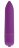 Фиолетовая удлинённая вибропуля Power Bullet Purple - 8,3 см. 