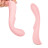 Нежно-розовый вибромассажер 6  Silicone G-Spot Fun - 19,1 см. 