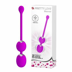 BI-014548 / Baile Pretty Love Werner Вагинальные виброшарики на сцепке 