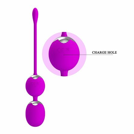 BI-014548 / Baile Pretty Love Werner Вагинальные виброшарики на сцепке  