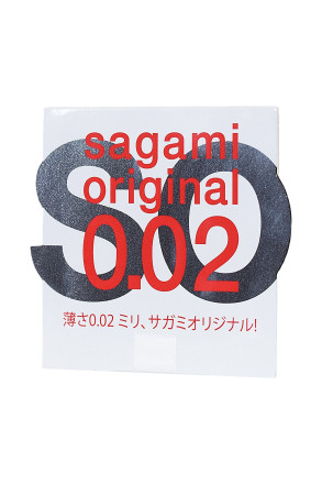 Ультратонкий презерватив Sagami Original - 1 шт. 