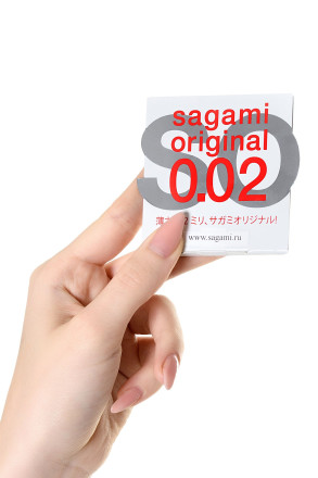 Ультратонкий презерватив Sagami Original - 1 шт. 