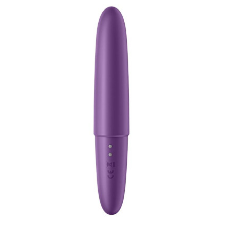 Фиолетовый мини-вибратор Ultra Power Bullet 6 
