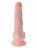 Телесный фаллоимитатор с мошонкой и присоской 6&quot; Cock with Balls - 17,8 см. 