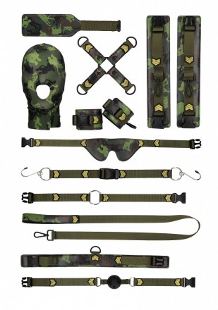 Армейский BDSM-набор Army Bondage 
