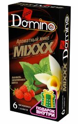 Ароматизированные презервативы DOMINO &quot;Ароматный микс&quot; - 6 шт.