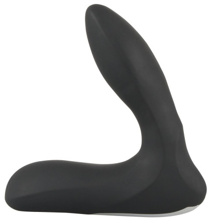 Черная анальная втулка с вибрацией и функцией расширения Inflatable Vibrating Prostate Plug 