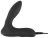 Черная анальная втулка с вибрацией и функцией расширения Inflatable Vibrating Prostate Plug 