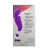 Фиолетовый вибратор-кролик Stella Liquid Silicone Dual Pleaser - 17,25 см. 