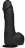 Черный фаллоимитатор The Perfect Cock With Removable Vac-U-Lock Suction Cup - 19 см. 