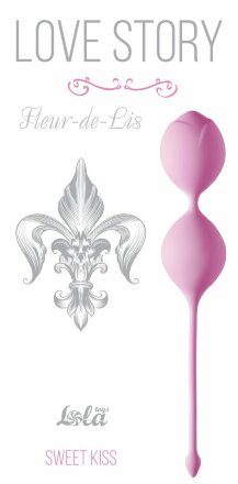 Розовые вагинальные шарики Fleur-de-lisa 