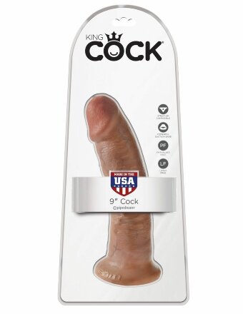 Фаллоимитатор-мулат 9&quot; Cock - 22,9 см. 
