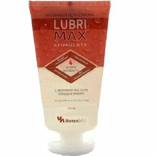 Возбуждающий интимный гель-смазка на водной основе Lubrimax Stimulate - 75 мл. 