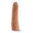Насадка-фаллоимитатор для трусиков с плугом Realistic 7 Inch Lock On Dildo - 17,8 см. 