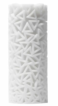 Белый 3D мастурбатор PILE 