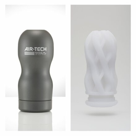 Серый мастурбатор Reusable Vacuum CUP ULTRA 