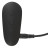 Черная анальная втулка с вибрацией и электростимуляцией Vibrating E-Stim Butt Plug - 9,2 см. 