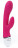 Розовый вибратор-кролик Dreamer Rechargeable Vibrator - 21 см. 