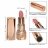 Золотистый вибратор-помада с бежевым мягким кончиком Hide &amp; Play Rechargeable Lipstick 
