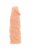 Телесная реалистичная насадка на пенис SUPER STRETCH EXTENDER 5.5INCH - 14 см. 