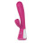 Розовый интерактивный вибратор Kiiroo Ohmibod Fuse - 18 см. 