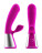 Розовый интерактивный вибратор Kiiroo Ohmibod Fuse - 18 см. 