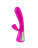 Розовый интерактивный вибратор Kiiroo Ohmibod Fuse - 18 см. 