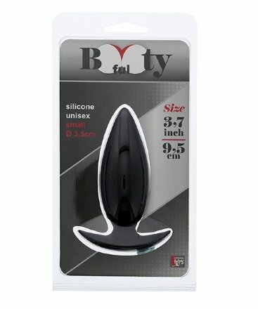 Малая анальная пробка BOOTYFUL ANAL PLUG SMALL - 9,5 см. 