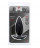Малая анальная пробка BOOTYFUL ANAL PLUG SMALL - 9,5 см. 