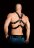 Черная мужская портупея Harness Andreas 
