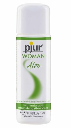 Лубрикант на водной основе pjur WOMAN Aloe - 30 мл. 