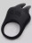 Черное эрекционное виброкольцо Sensation Rechargeable Vibrating Rabbit Love Ring 