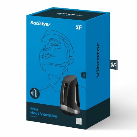 Мастурбатор Satisfyer Men Heat Vibration с подогревом и вибрацией 