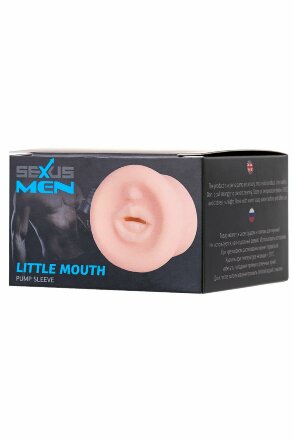 Телесная насадка-ротик на помпу LITTLE MOUTH 