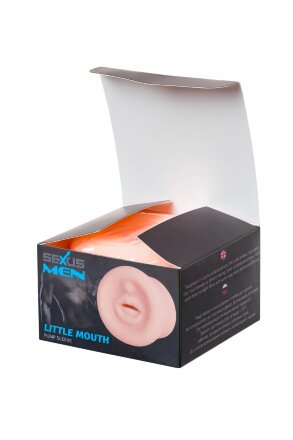 Телесная насадка-ротик на помпу LITTLE MOUTH 