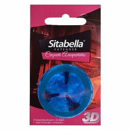 Насадка стимулирующая Sitabella 3D &quot;Секрет амаретто&quot; с ароматом амаретто