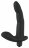 Черный вибромассажер простаты Naughty Finger Prostate Vibe - 13,8 см. 