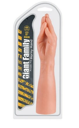 Стимулятор в форме руки HORNY HAND PALM - 33 см. 