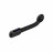 Черный вибростимулятор простаты Rechargeable Prostate Probe - 21,7 см. 
