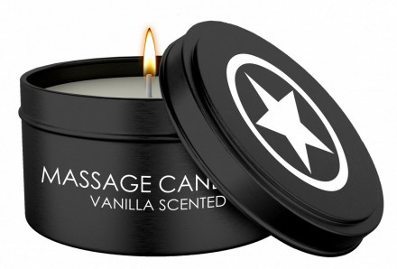 Массажная свеча с ароматом ванили Massage Candle 