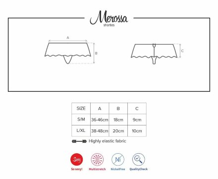 Открытые трусики Merossa 