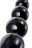 Черная анальная цепочка A-toys - 28,3 см. 