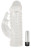 Насадка на пенис с клиторальным вибростимулятором Vibrating XTension with Clit-Rabbit - 17 см. 