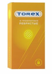 Текстурированные презервативы Torex &quot;Ребристые&quot; - 12 шт.
