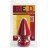 Огромная анальная пробка Red Boy The Challenge Butt Plug - 23 см. 