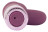 Фиолетовый вибратор-кролик с ребрышками Rabbit Vibe - 16 см. 