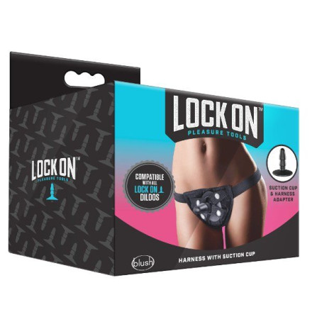 Черные трусики харнесс Strap On Harness 