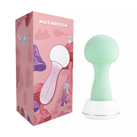 Мятный вибромассажёр-гриб Mushroom 