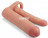Телесная насадка для двойного проникновения Add 2 Pleasure X Tender Double Penis Sleeve - 20 см. 
